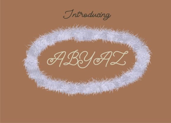 Abyaz: The Organic Handwritten Typeface for Modern Editorial Design