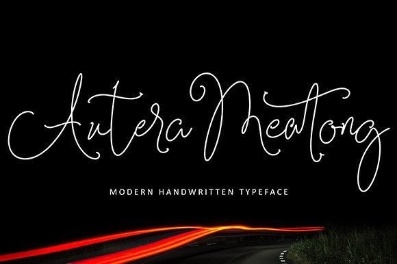 Autera Meatong: The Perfect Script Typeface for Modern Web Design