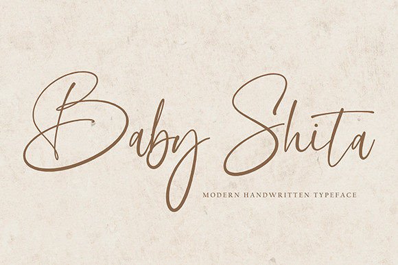 Baby Shita: The Handwritten Typeface for Scroll-Stopping Campaigns