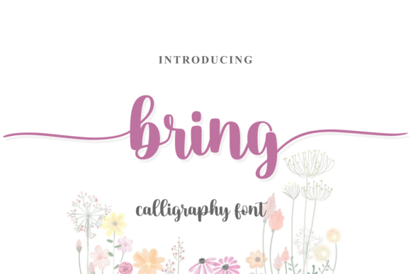 Bring: The Handwritten Typeface That Elevates Small Business Branding