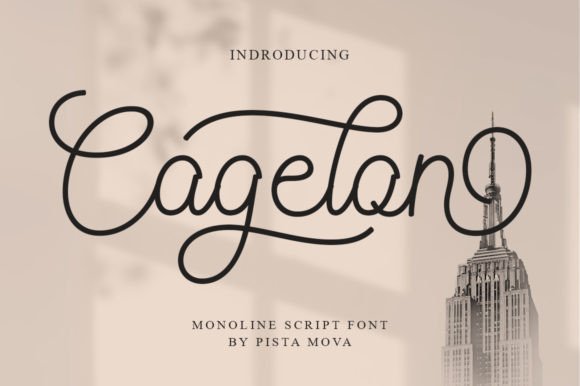 Cagelon: The Handwritten Typeface That Brings Warmth to Editorial Design