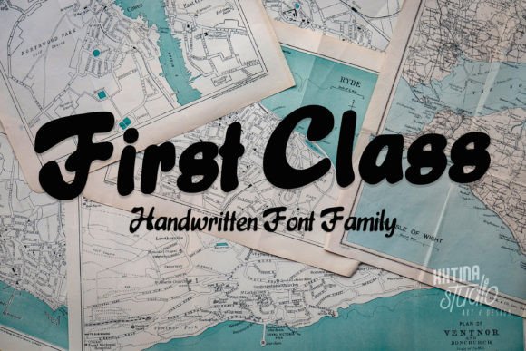 First Class: A Handwritten Typeface for Modern Campaigns
