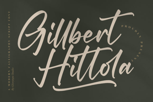 Gillbert Hittola: A Handwritten Typeface for Modern Web Design