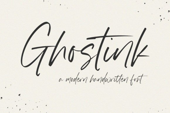 Gohstink: A Charming Script Amp for Elegant Brand Identity Projects