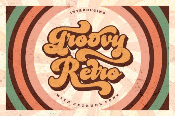 Groovy Retro: The Perfect Vintage Typeface for Handmade Brands