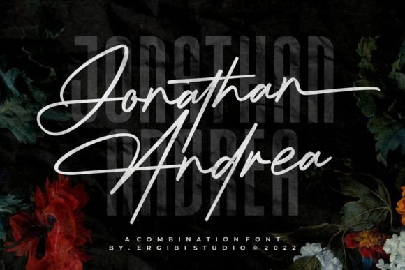 Jonathan Andrea: A Dazzling Font Duo for Modern Brand Identity