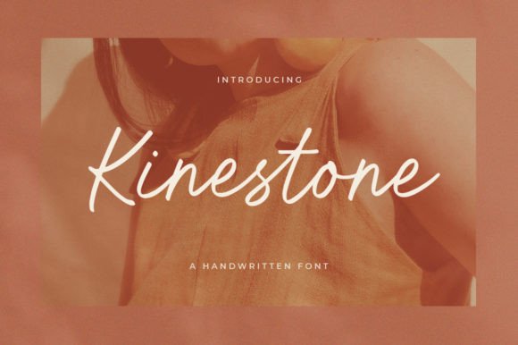 Kinestone Typeface Review: A Handwritten Font for Modern Branding