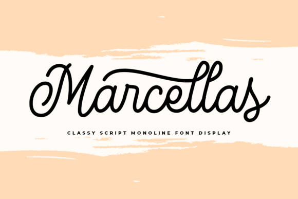 Marcellas: A Classy Handwritten Font for Elegant Brand Identity