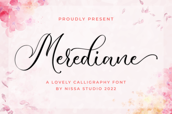 Merediane: The Elegant Script Font for Polished Branding