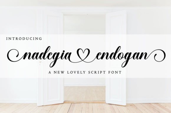 Nadegia Endogan: A Premium Script Font for Modern Web Design
