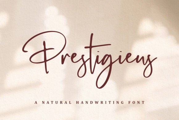 Prestigieus: The Script Font That Elevates Small Business Branding