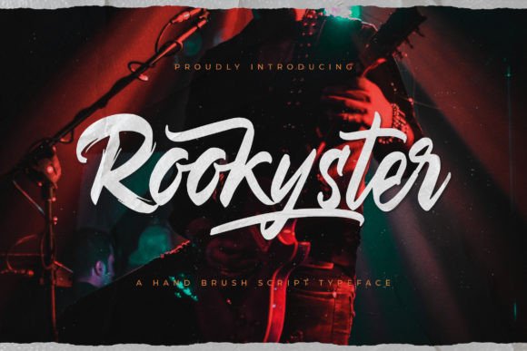 Rookyster: The Modern Script Font for Handmade Branding
