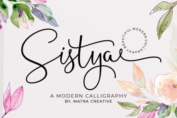 Sistya: The Elegant Script Font for Professional Branding