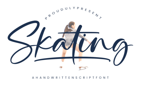 Skating: The Delicate Script Typeface for Elegant Brand Identity