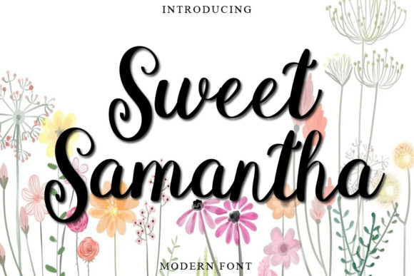 Sweet Samantha: The Script Typeface That Elevates Campaign Visuals