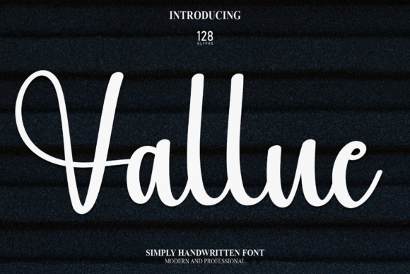 Vallue: The Handwritten Typeface That Elevates Small Business Branding