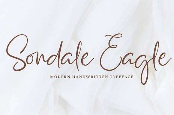 Why Sondale Eagle is the Perfect Script Font for Your Brand